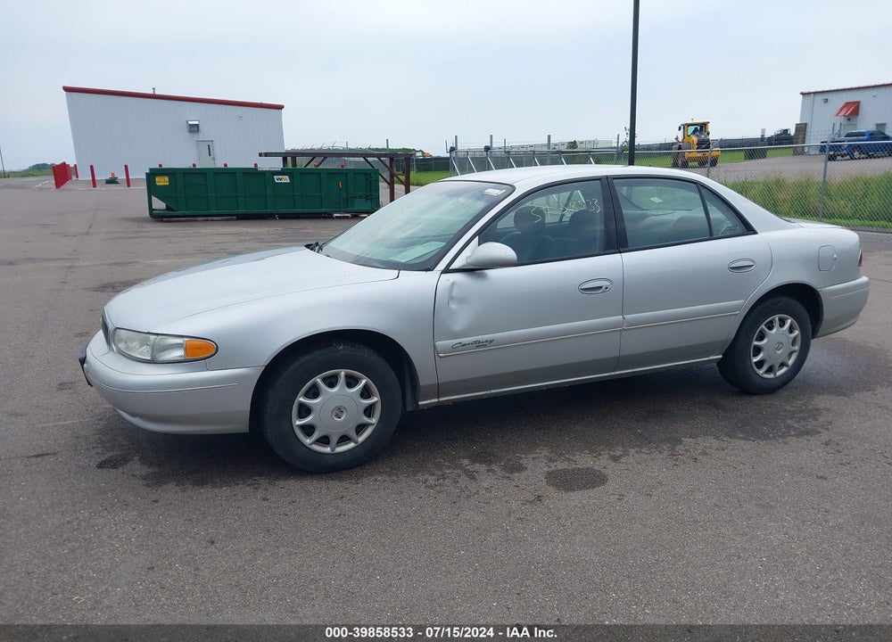 2002 BUICK CENTURY CUSTOM VIN: 2G4WS52J421273016