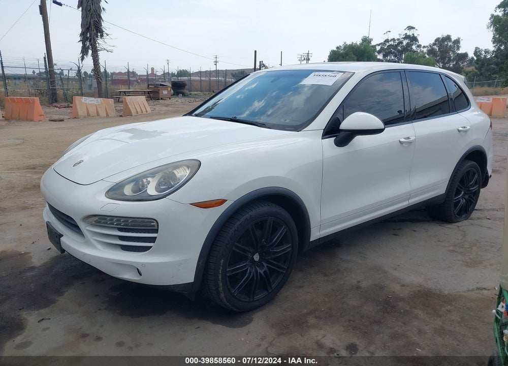 2011 PORSCHE CAYENNE VIN: WP1AA2A21BLA04877