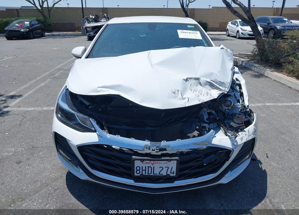 2019 CHEVROLET CRUZE LT VIN: 1G1BE5SM8K7130506