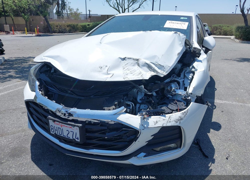 2019 CHEVROLET CRUZE LT VIN: 1G1BE5SM8K7130506