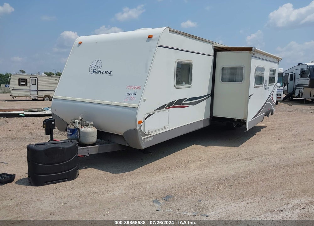 2007 FOREST RIVER SURVEYOR VIN: 4X4TSVF2X7L009840