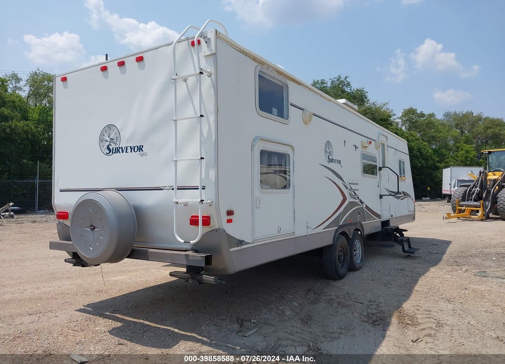 2007 FOREST RIVER SURVEYOR VIN: 4X4TSVF2X7L009840