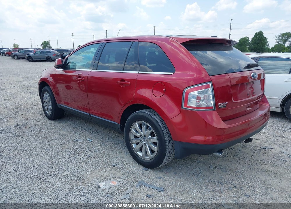 2009 FORD EDGE LIMITED VIN: 2FMDK39C29BA92763