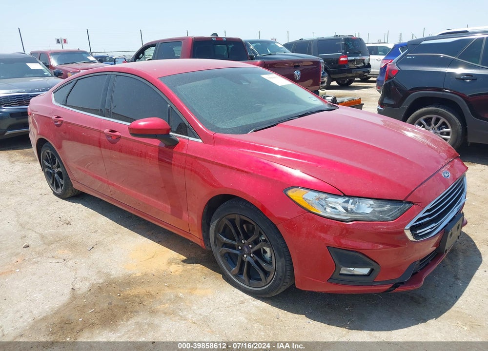 2020 FORD FUSION SE VIN: 3FA6P0HD6LR252357