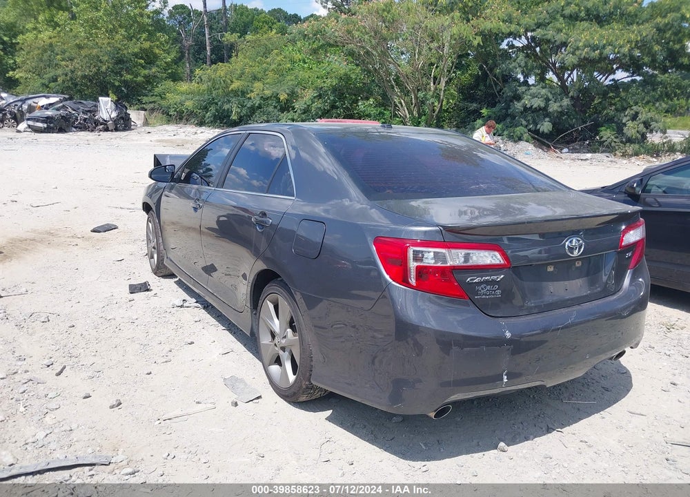 2012 TOYOTA CAMRY SE V6 VIN: 4T1BK1FK7CU001785