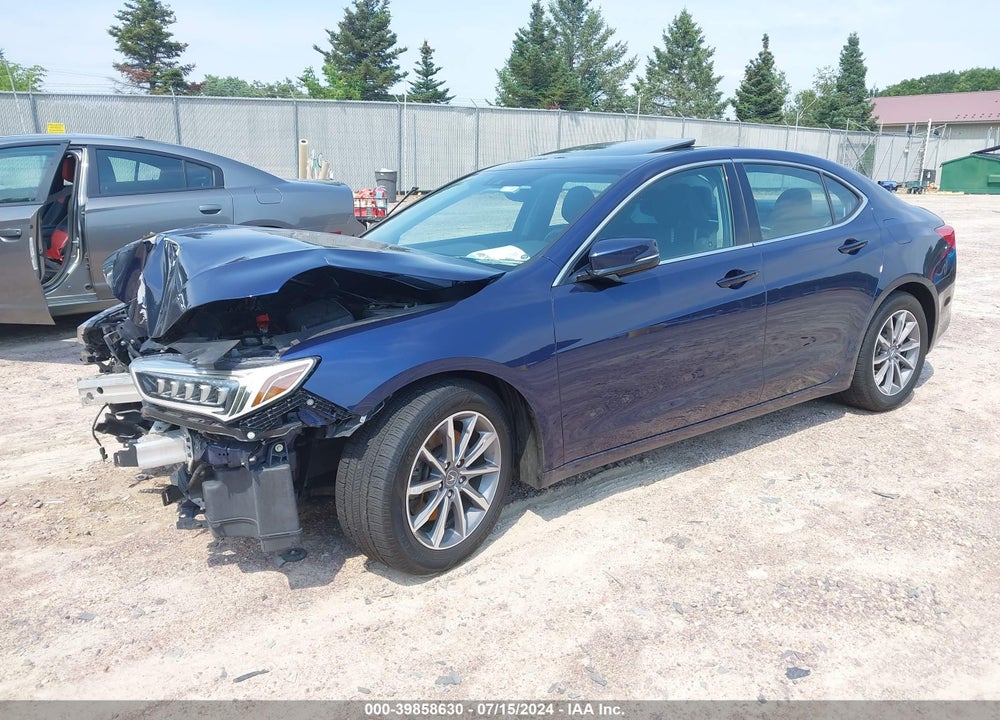 2018 ACURA TLX TECH PKG VIN: 19UUB1F54JA001301