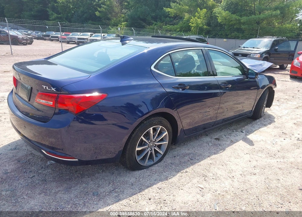 2018 ACURA TLX TECH PKG VIN: 19UUB1F54JA001301