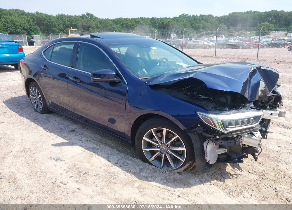 2018 ACURA TLX TECH PKG VIN: 19UUB1F54JA001301