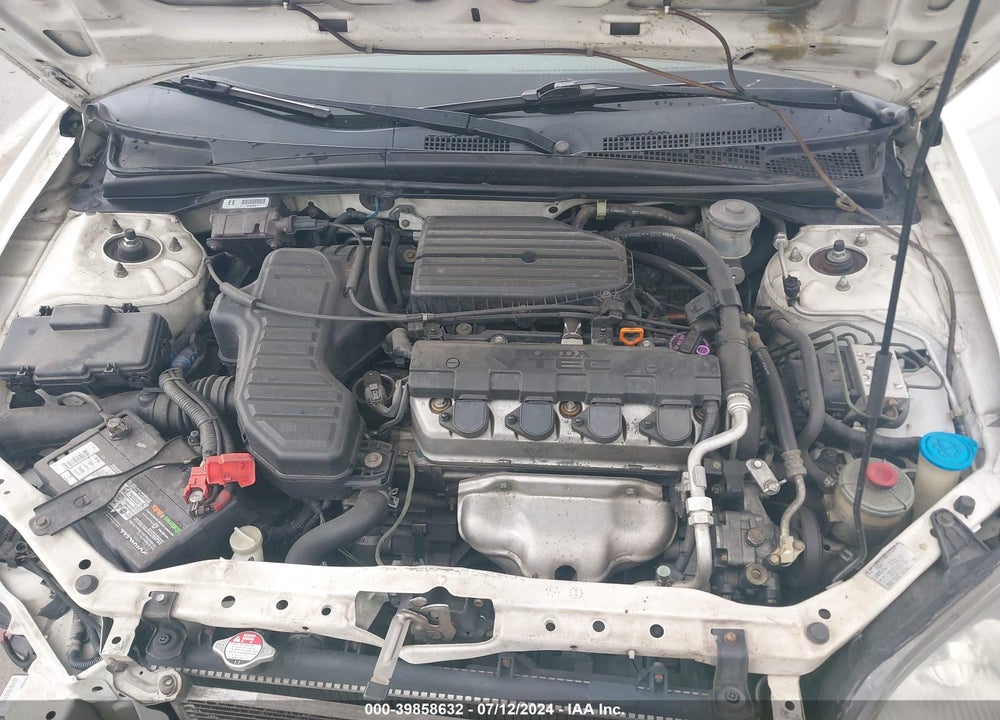 2003 HONDA CIVIC EX VIN: 1HGEM22983L038310