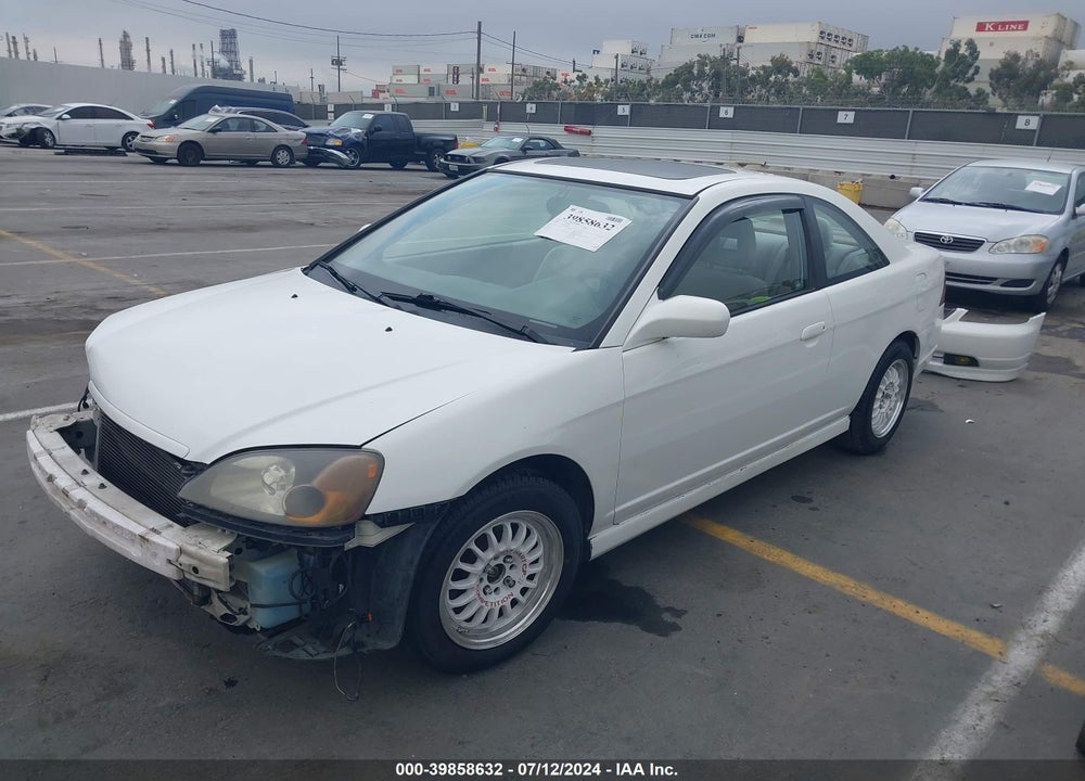 2003 HONDA CIVIC EX VIN: 1HGEM22983L038310