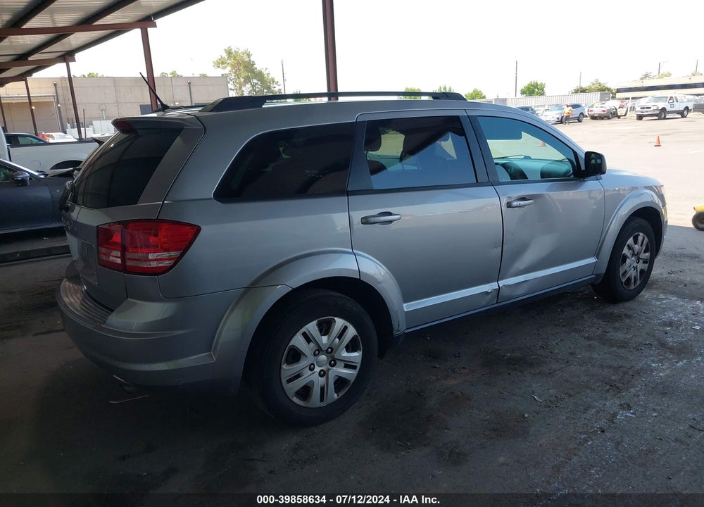 2016 DODGE JOURNEY SE VIN: 3C4PDCAB3GT230620