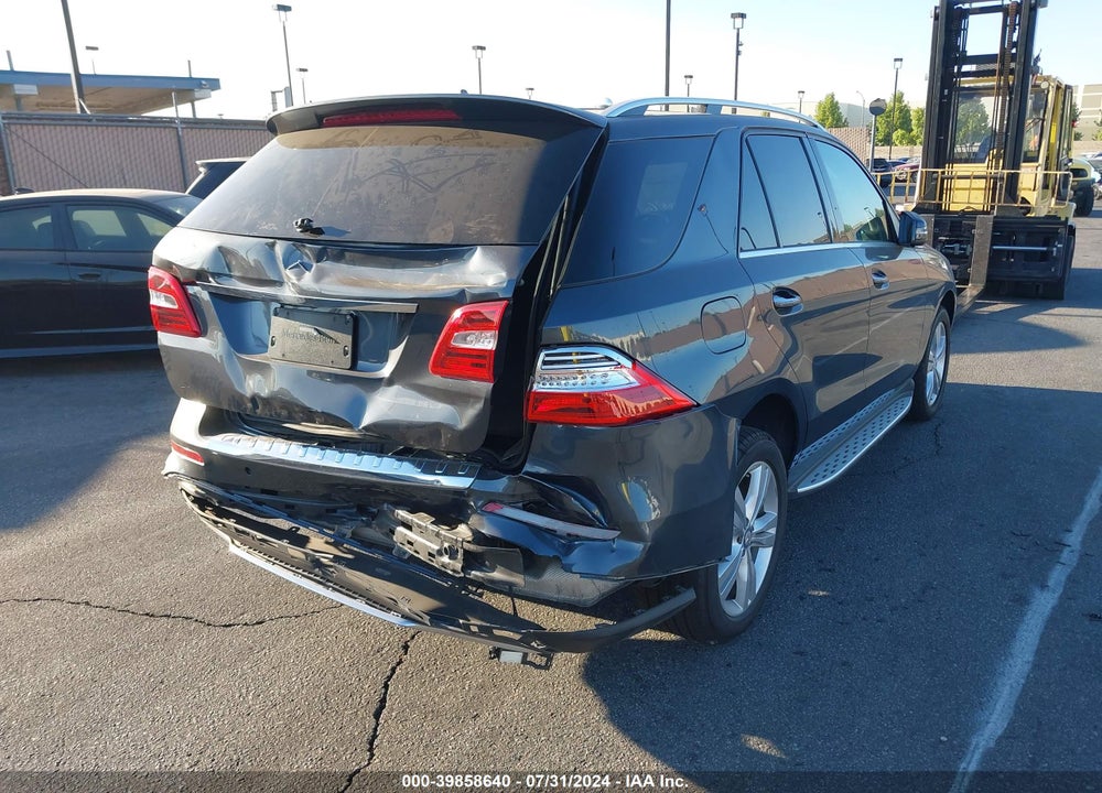 2015 MERCEDES-BENZ ML 350 VIN: 4JGDA5JB0FA595314