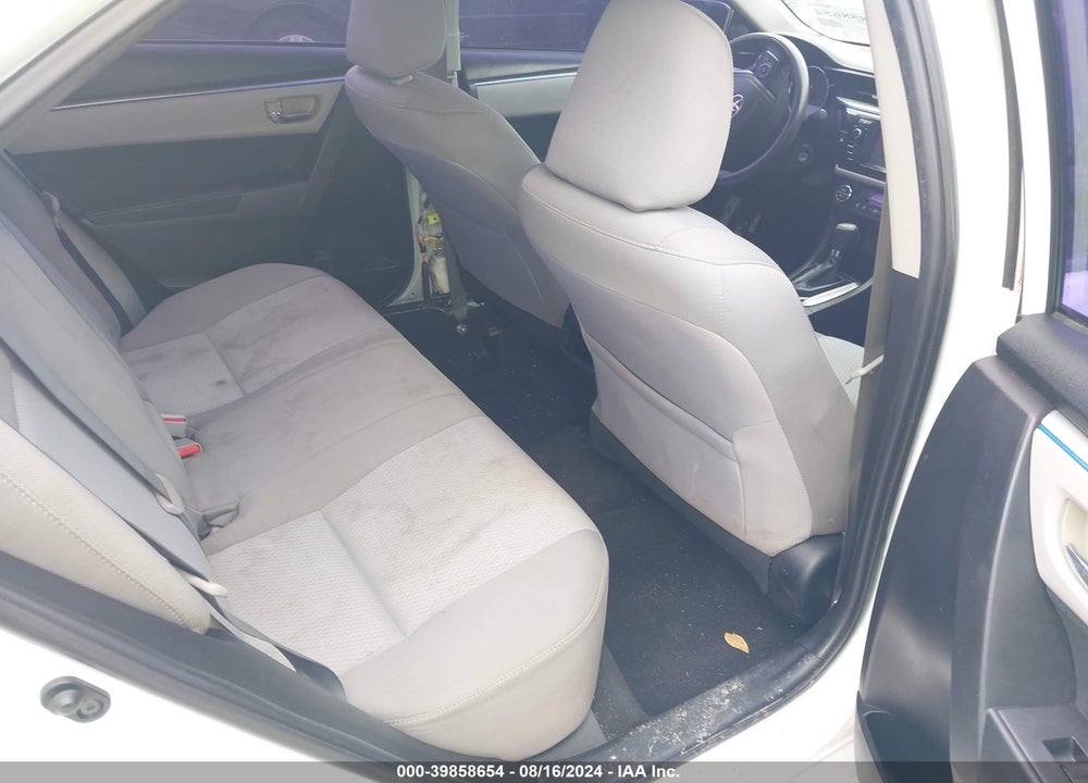 2016 TOYOTA COROLLA LE VIN: 5YFBURHE8GP496375