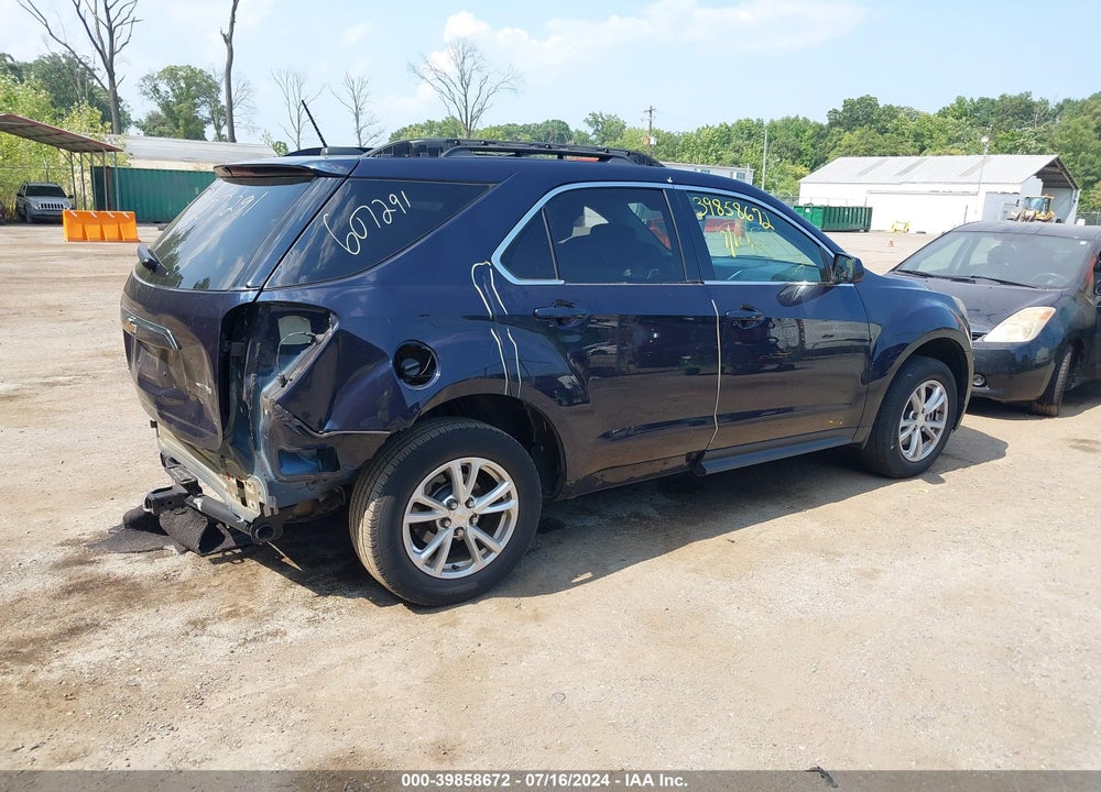 2017 CHEVROLET EQUINOX LT VIN: 2GNALCEK4H1607291