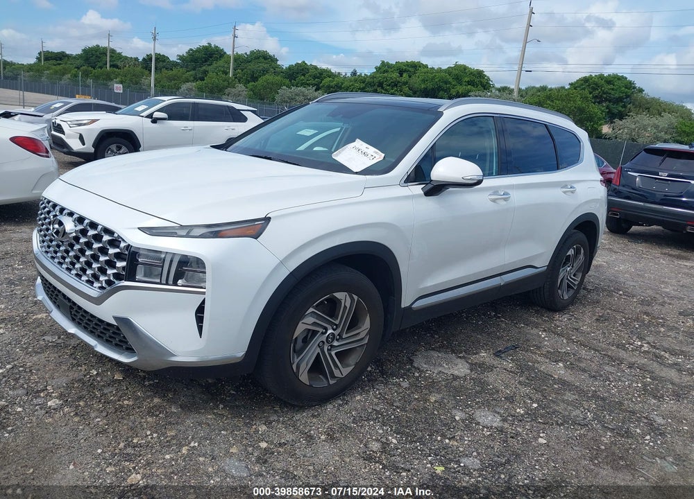2022 HYUNDAI SANTA FE SEL VIN: 5NMS34AJ9NH474972