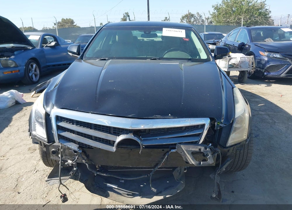 2014 CADILLAC ATS LUXURY VIN: 1G6AB5RA6E0122489