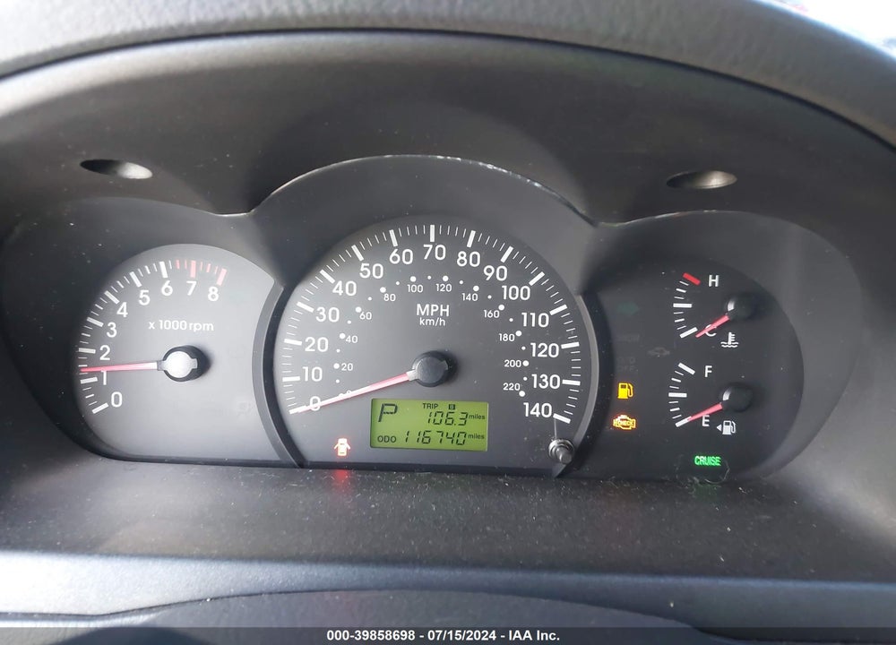 2004 KIA SPECTRA EX/LX VIN: KNAFE121145040665
