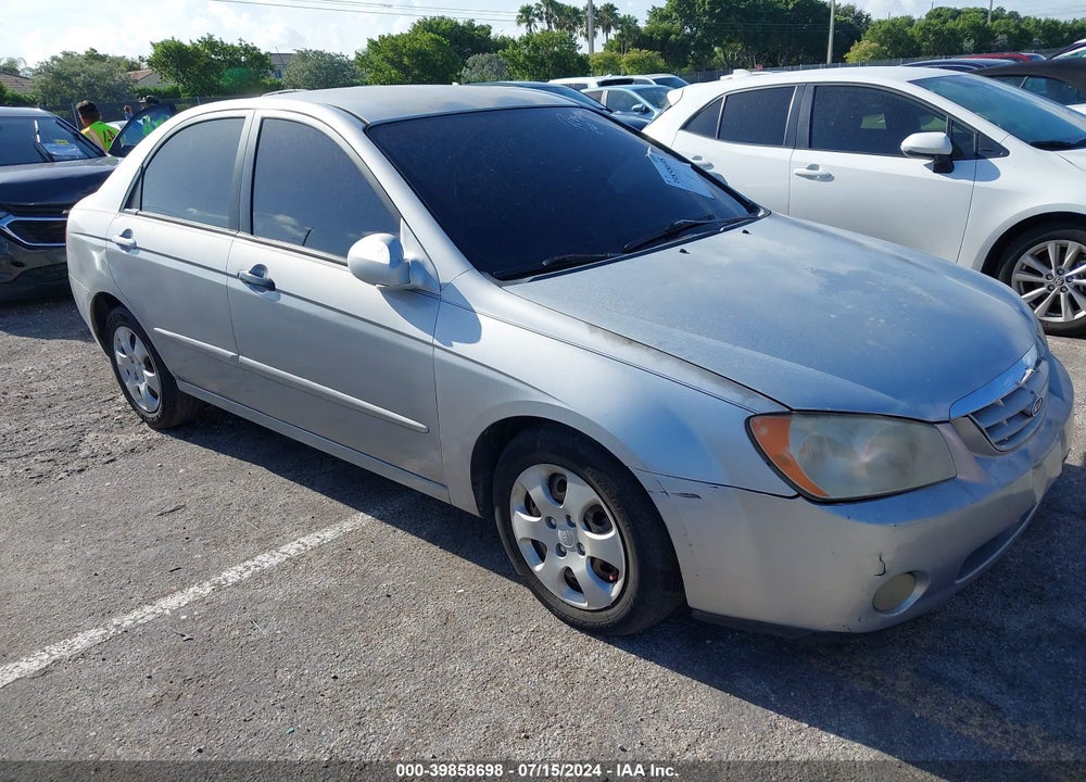2004 KIA SPECTRA EX/LX VIN: KNAFE121145040665