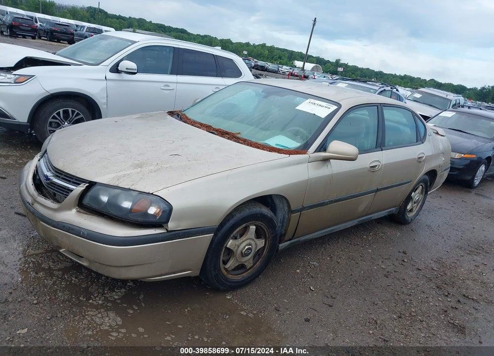 2004 CHEVROLET IMPALA VIN: 2G1WF52EX49437605