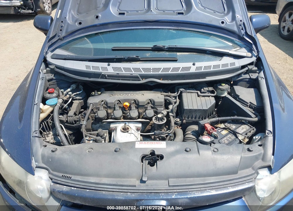 2007 HONDA CIVIC LX VIN: 1HGFA16587L084644