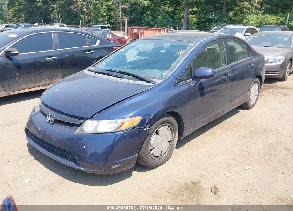 2007 HONDA CIVIC LX VIN: 1HGFA16587L084644