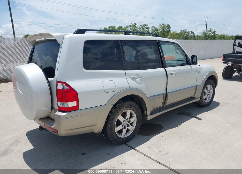 2006 MITSUBISHI MONTERO LIMITED VIN: JA4MW51S06J004138