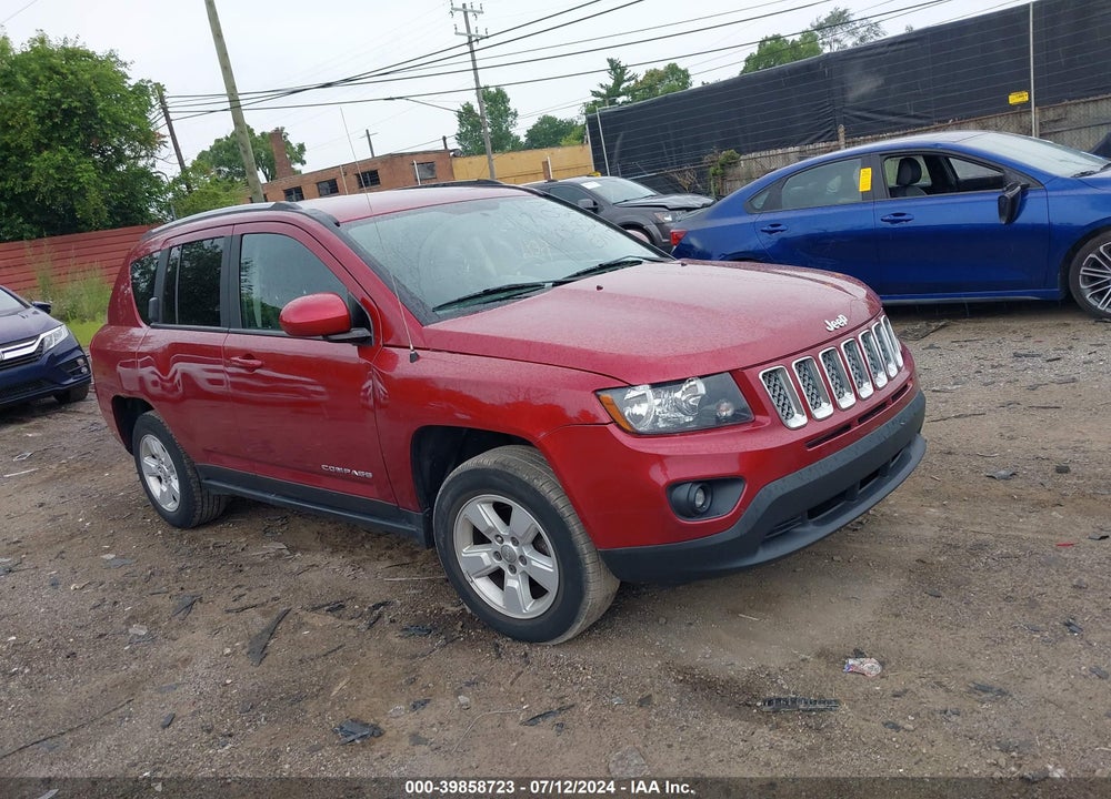 2017 JEEP COMPASS LATITUDE FWD VIN: 1C4NJCEA6HD206823
