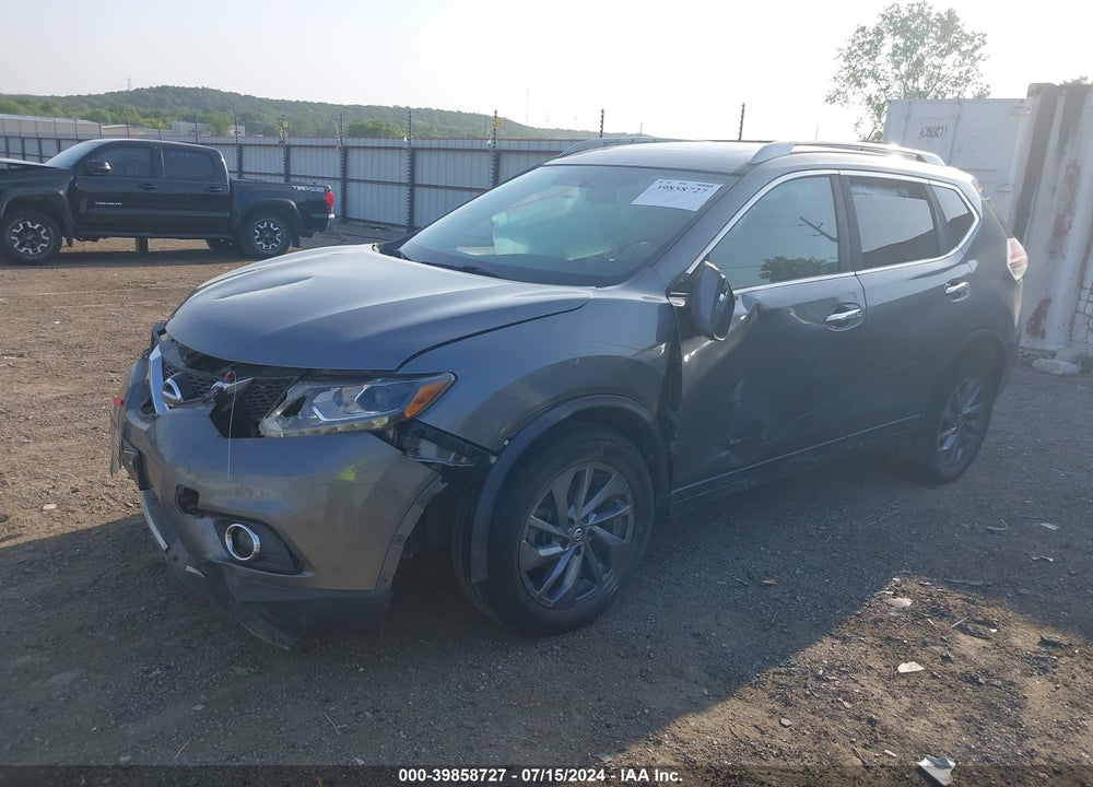2016 NISSAN ROGUE SL VIN: 5N1AT2MV0GC748541