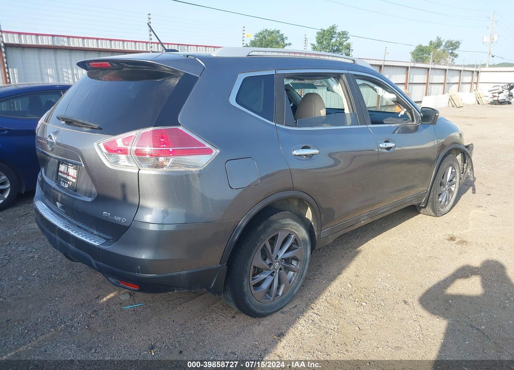 2016 NISSAN ROGUE SL VIN: 5N1AT2MV0GC748541
