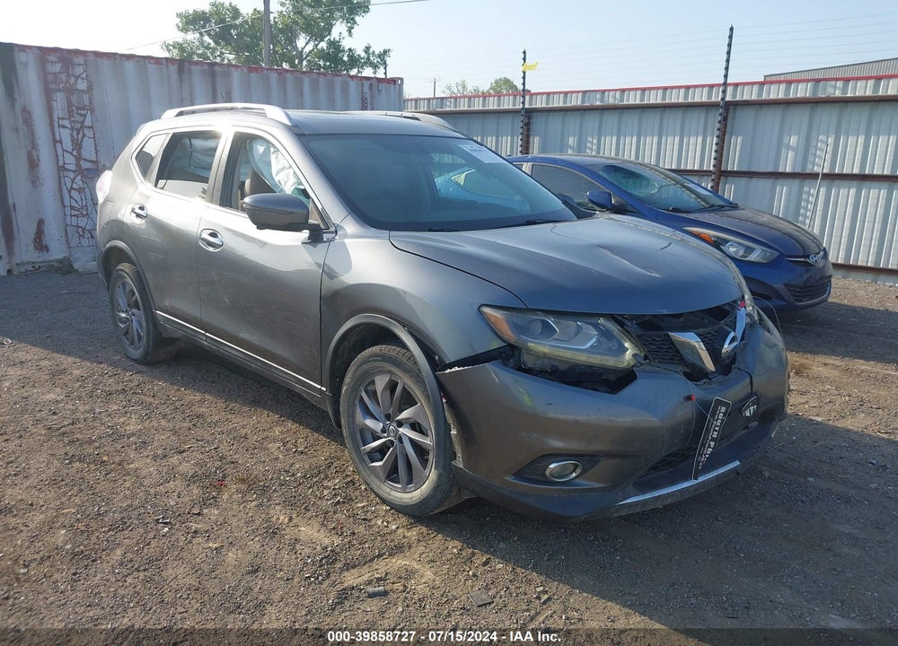 2016 NISSAN ROGUE SL VIN: 5N1AT2MV0GC748541