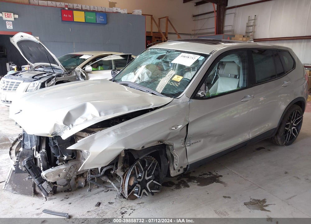 2012 BMW X3 XDRIVE28I VIN: 5UXWX5C53CL728715