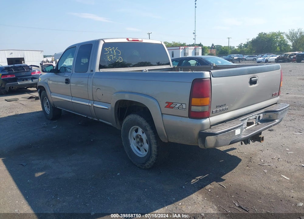2000 GMC SIERRA 1500 SLE VIN: 2GTEK19T6Y1348498