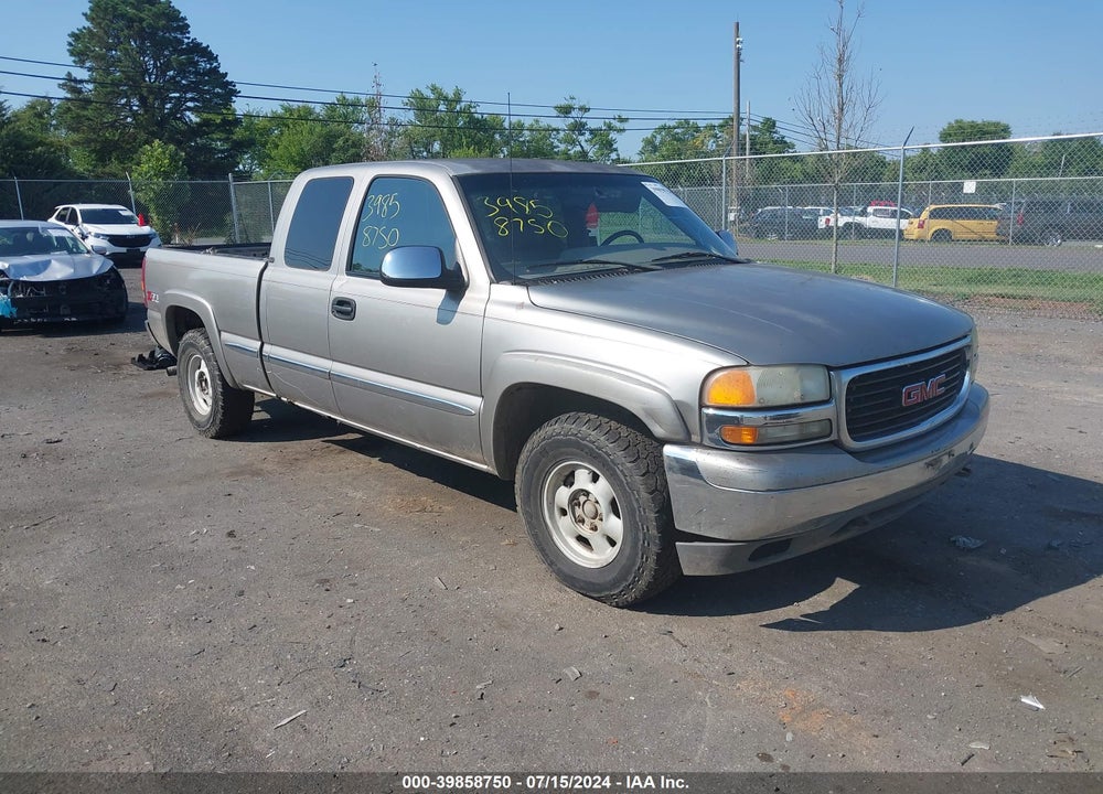 2000 GMC SIERRA 1500 SLE VIN: 2GTEK19T6Y1348498