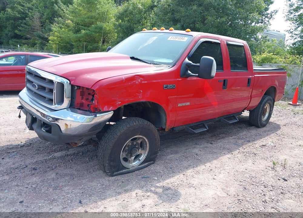 2004 FORD F 350 VIN: 1FTSW31P84EB71091
