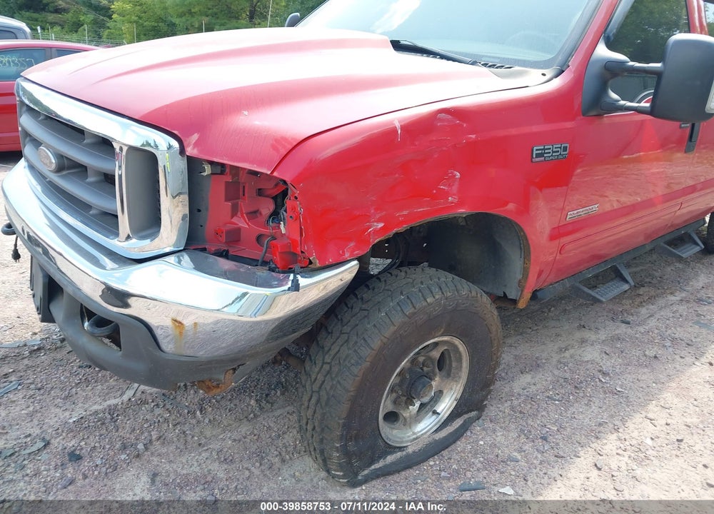 2004 FORD F 350 VIN: 1FTSW31P84EB71091