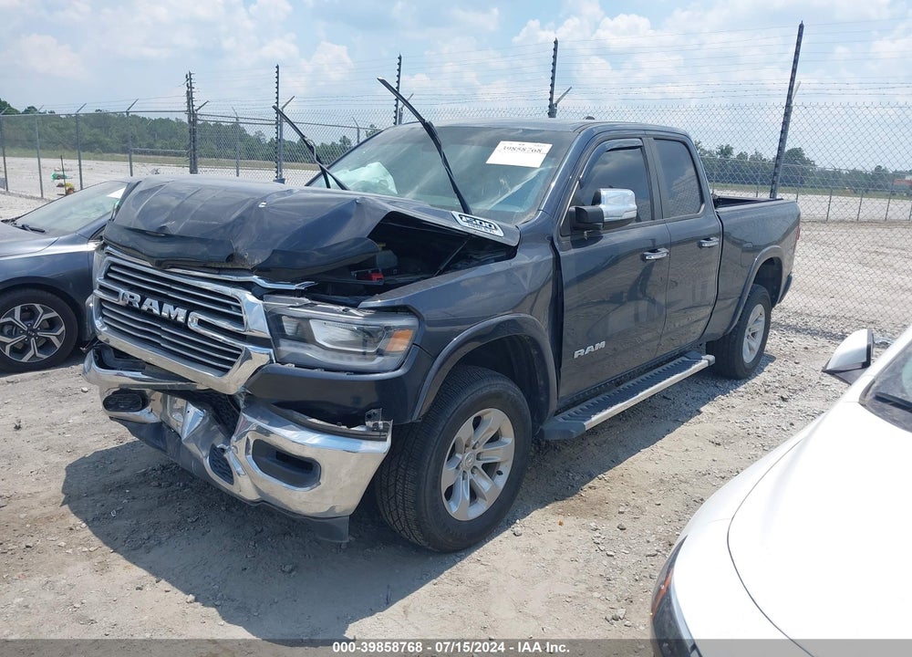 2019 RAM 1500 LAIE QUAD CAB 4X2 6'4 BOX VIN: 1C6RREDT3KN785724
