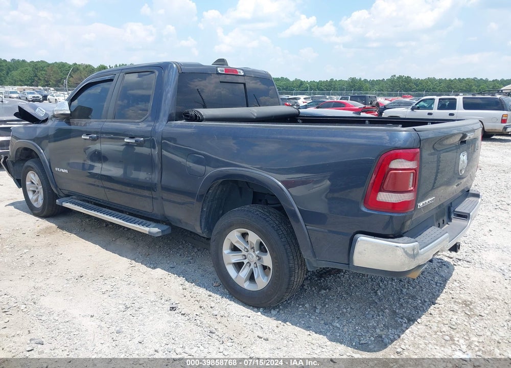 2019 RAM 1500 LAIE QUAD CAB 4X2 6'4 BOX VIN: 1C6RREDT3KN785724