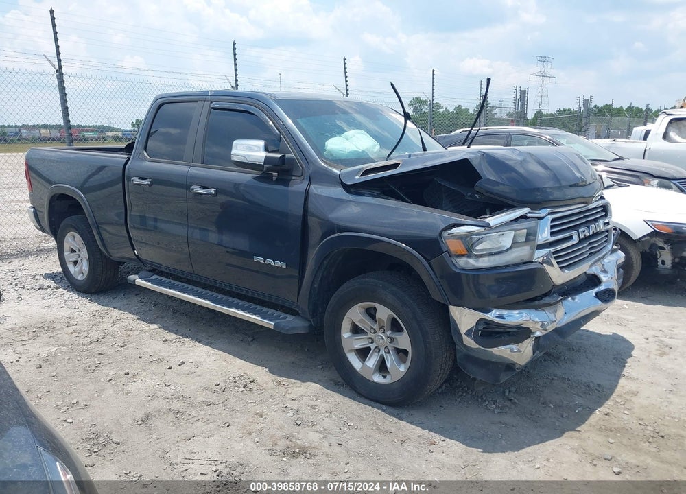 2019 RAM 1500 LAIE QUAD CAB 4X2 6'4 BOX VIN: 1C6RREDT3KN785724