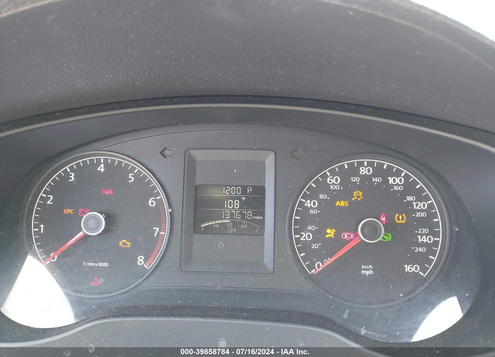 2014 VOLKSWAGEN JETTA VIN: 3VW2K7AJ3EM323821