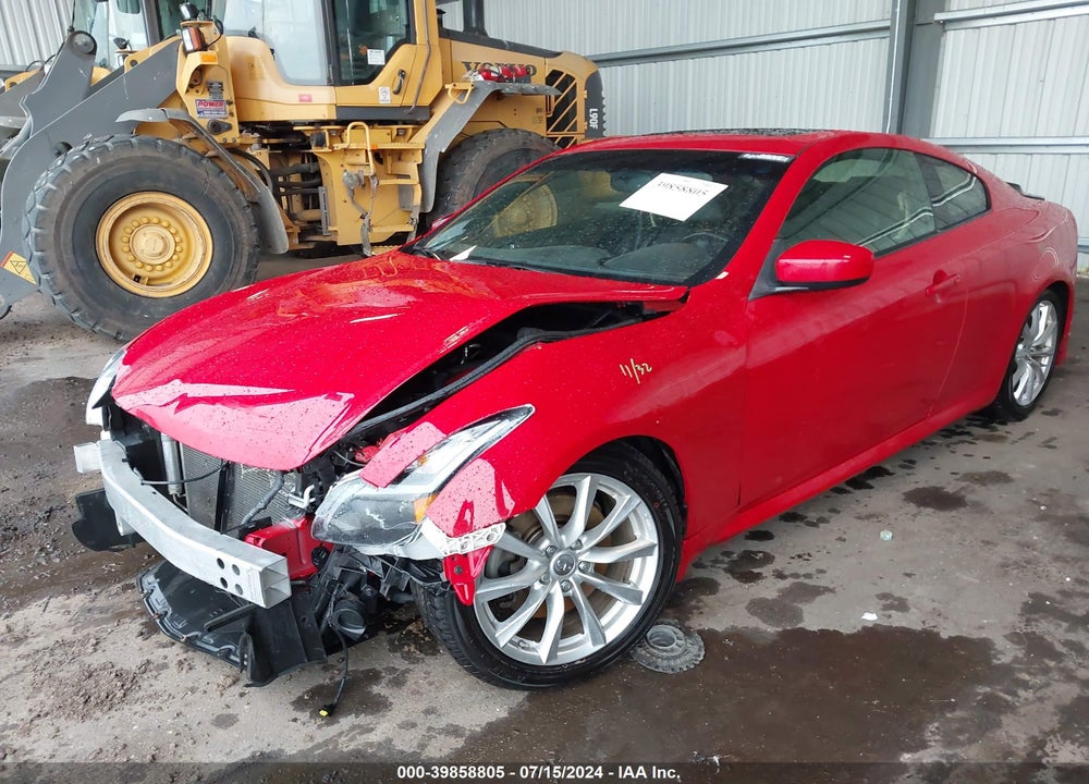 2013 INFINITI G37X VIN: JN1CV6EL2DM950303