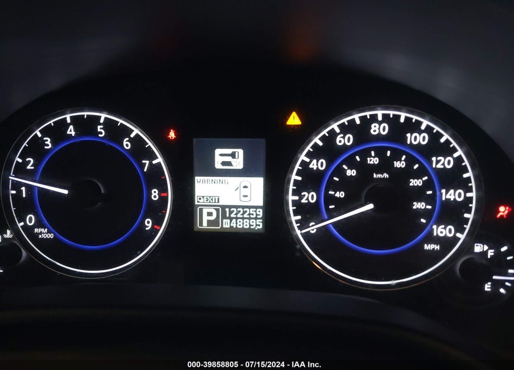 2013 INFINITI G37X VIN: JN1CV6EL2DM950303