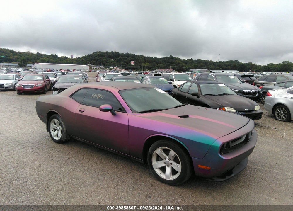 2013 DODGE CHALLENGER SXT VIN: 2C3CDYAG8DH501610