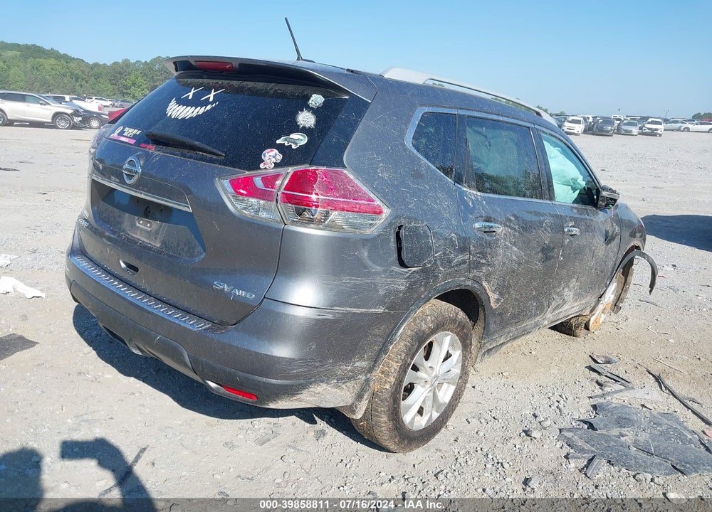 2016 NISSAN ROGUE SV VIN: 5N1AT2MV5GC854693