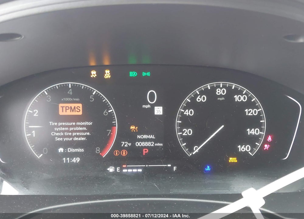 2024 HONDA CIVIC SPORT VIN: 2HGFE2F57RH506705