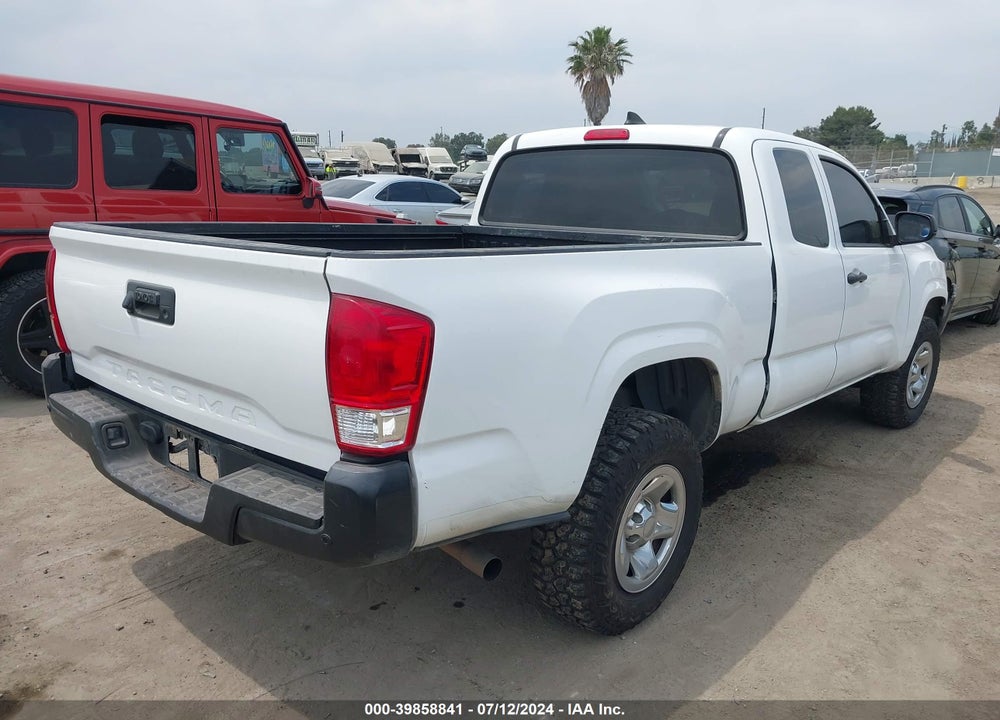 2016 TOYOTA TACOMA SR VIN: 5TFRX5GN8GX062748
