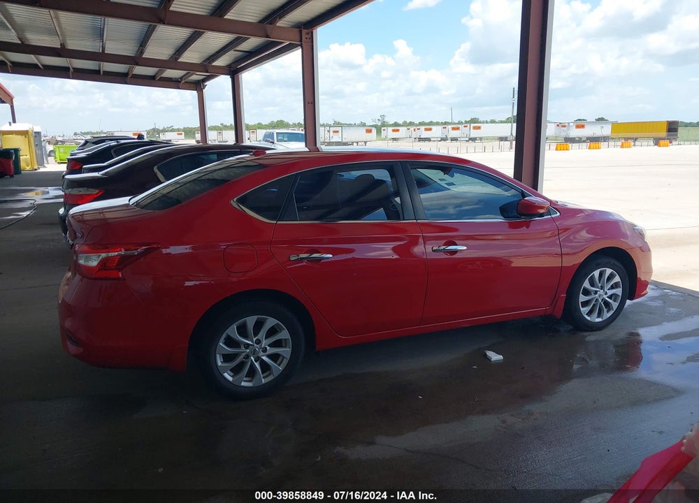 2018 NISSAN SENTRA SV VIN: 3N1AB7AP1JY238677