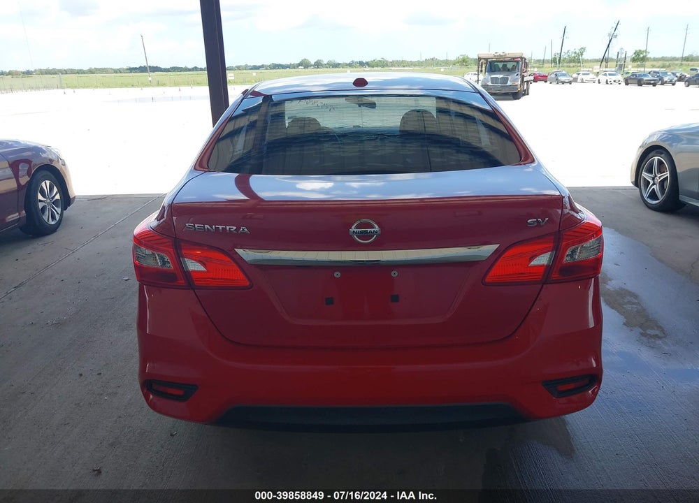 2018 NISSAN SENTRA SV VIN: 3N1AB7AP1JY238677