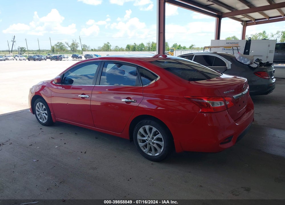 2018 NISSAN SENTRA SV VIN: 3N1AB7AP1JY238677