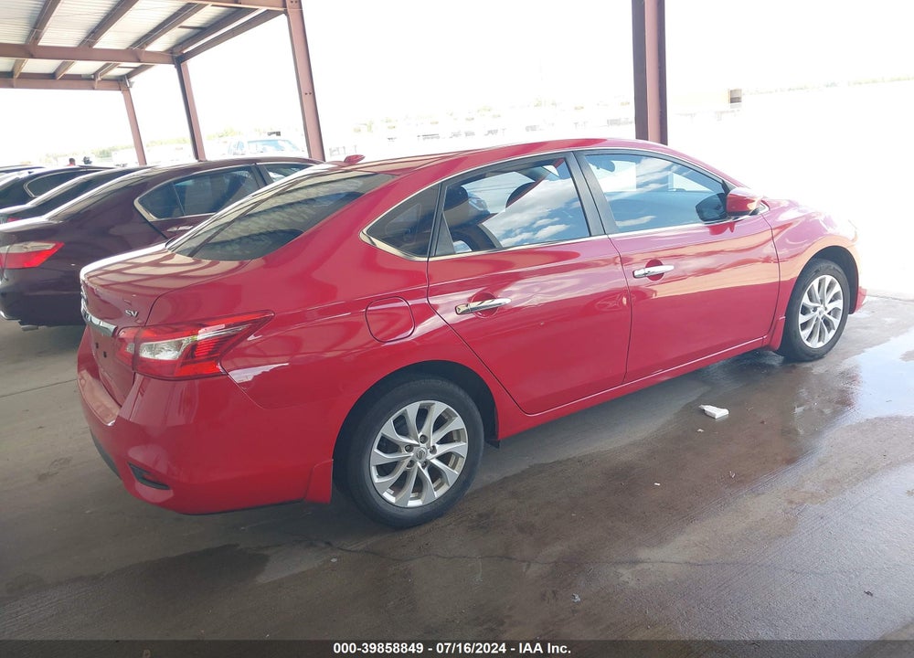 2018 NISSAN SENTRA SV VIN: 3N1AB7AP1JY238677