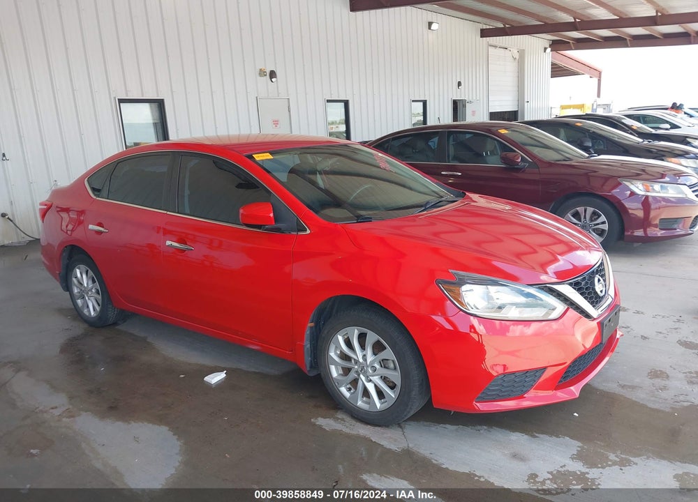 2018 NISSAN SENTRA SV VIN: 3N1AB7AP1JY238677
